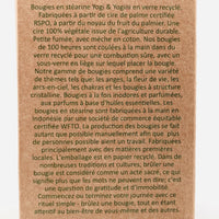 Bougie des 7 chakras aux huiles essentielles