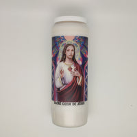 Bougie de Neuvaine Sacré Cœur de Jésus