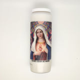 Bougie de Neuvaine Sacré Cœur de Marie