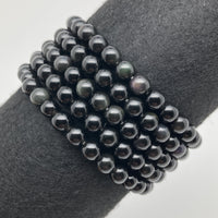 Bracelet Obsidienne Œil Céleste 6mm