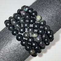 Bracelet Obsidienne Œil Céleste 8mm