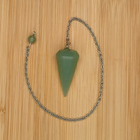 Pendule Conique Aventurine Verte