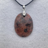 Pendentif Rhodonite