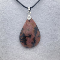 Pendentif Rhodonite